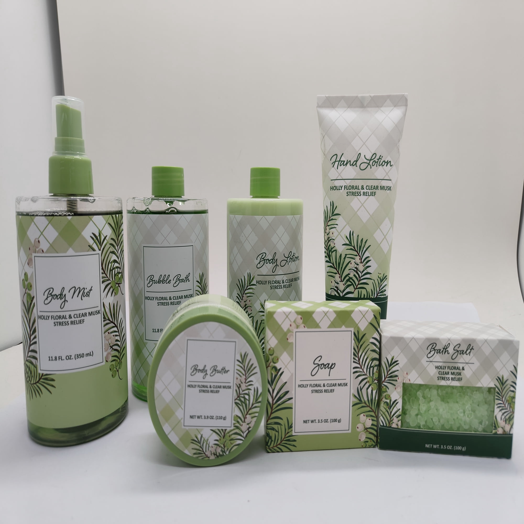 Bath Gift Set, 7pcs, Adult