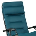 thumbnail image 4 of Lafuma Futura Air Comfort Folding Patio Lawn Recliner Chair, Coral Blue, 4 of 6