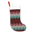 thumbnail image 2 of Rateoe fall leaf Element Print Christmas Stockings,18 Inch Large Christmas Stockings Decoration Ornaments for Holiday Home Fireplace Indoors, 2 of 7