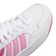 thumbnail image 4 of Tenis Casual Adidas Hoops 3.0 K Blanco/Rosa IG3827 Mujer 26 cm, 4 of 5