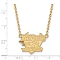 thumbnail image 2 of 14k Yellow Gold LogoArt Official Licensed Collegiate 18in DePaul University Large Pendant w/Necklace, 2 of 3