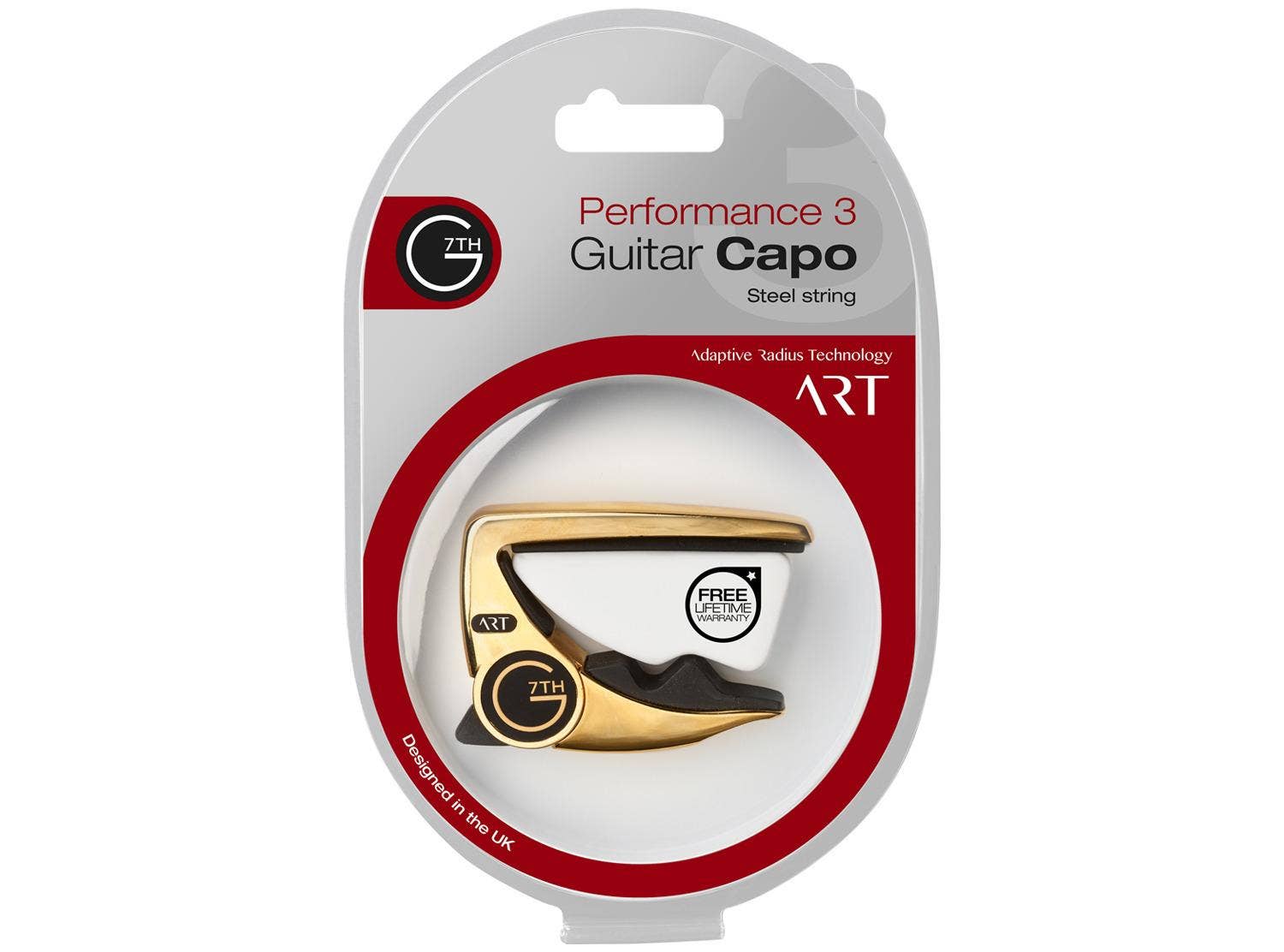 G7th Performance 3 ART Capo Gold Plate