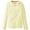 Yellow, variant on Girls Long Sleeve Peter Pan Button Down Shirt (Yellow 20)