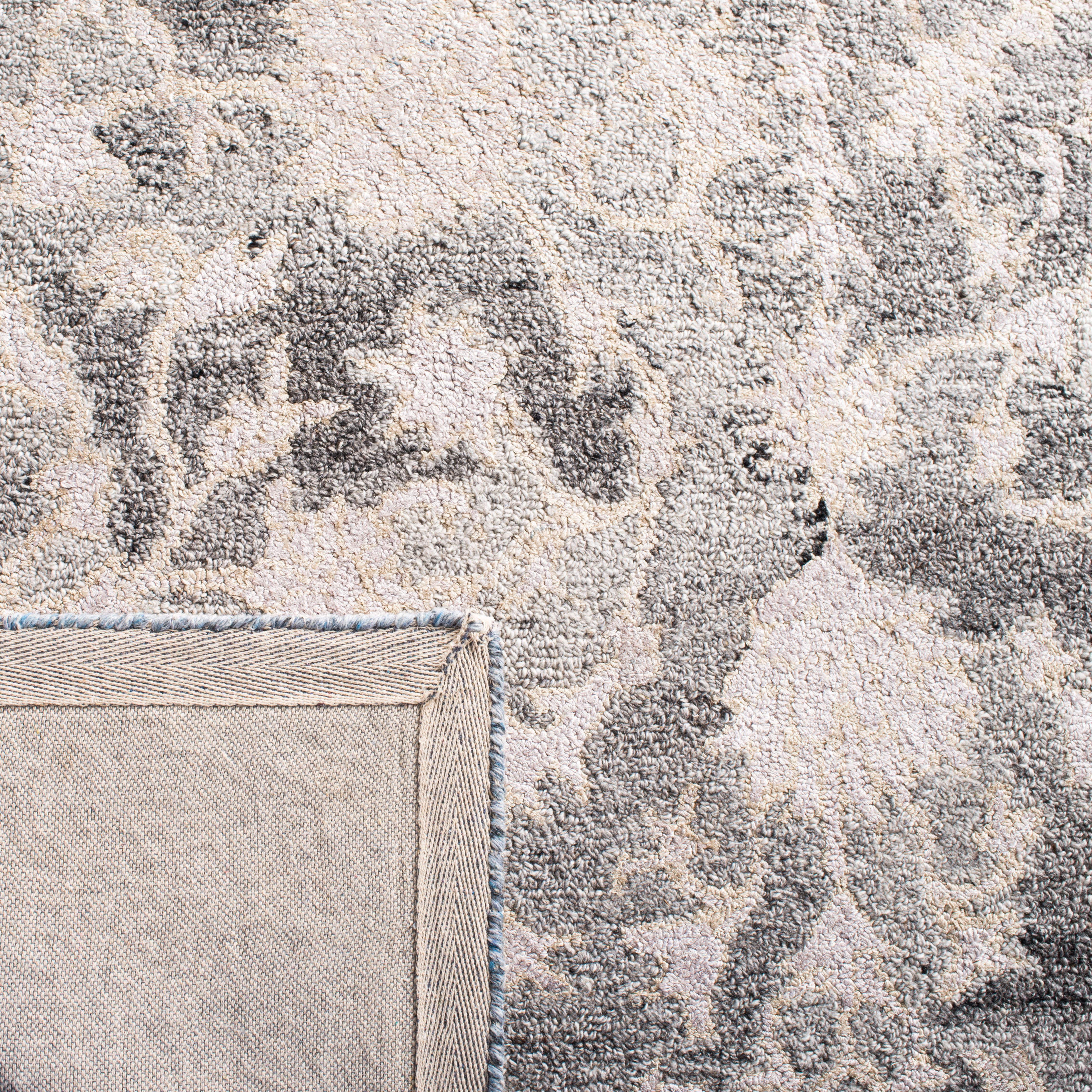 SAFAVIEH Abstract Cynthia Oriental Runner Rug, Beige/Blue, 2'3" x 8'