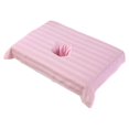 thumbnail image 6 of EHJRE Beauty Bed Sheet Full Cover, Massage Face Towel with Face Breath Hole, Cotton Massage Table Face Hole Towel for Massage Couch Pink, 6 of 8