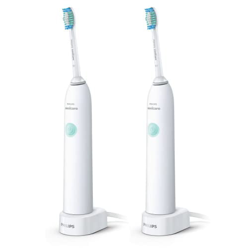 Adolescent pakket motto Philips Sonicare Electric Toothbrush DailyClean with QuadPacer & Smartimer,  2 Count - Walmart.com