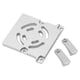 thumbnail image 4 of Estante De Recepción, Mano De Obra Fina, Receptor De Protección, Estante De Recepción De Aleación De Aluminio, Práctico Para Axial SCX24 AXI90081 1/24 OTVIAP Plata, 4 of 8