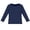 Dark Blue, variant on Ticikt Girls Long Sleeve Shirts Ribbed Knit Cotton Layering Tops Slim Fit Crewneck Casual Undershirts,Color:Mint Green,Size:13-14 Years
