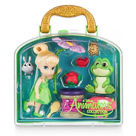 Disney Animators' Collection Tinker Bell Mini Doll Play Set New with Case