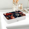 thumbnail image 6 of American Flag Portable PU Leather Necklace Holder with Removable Compartment and Jewelry Boxes, Earring Holder, Bracelet Holder., 6 of 6