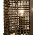 thumbnail image 3 of Meyda Tiffany 233547 Cilindro Rame 4 Light 15" Wide Semi-Flush Drum Ceiling Fixture -, 3 of 7