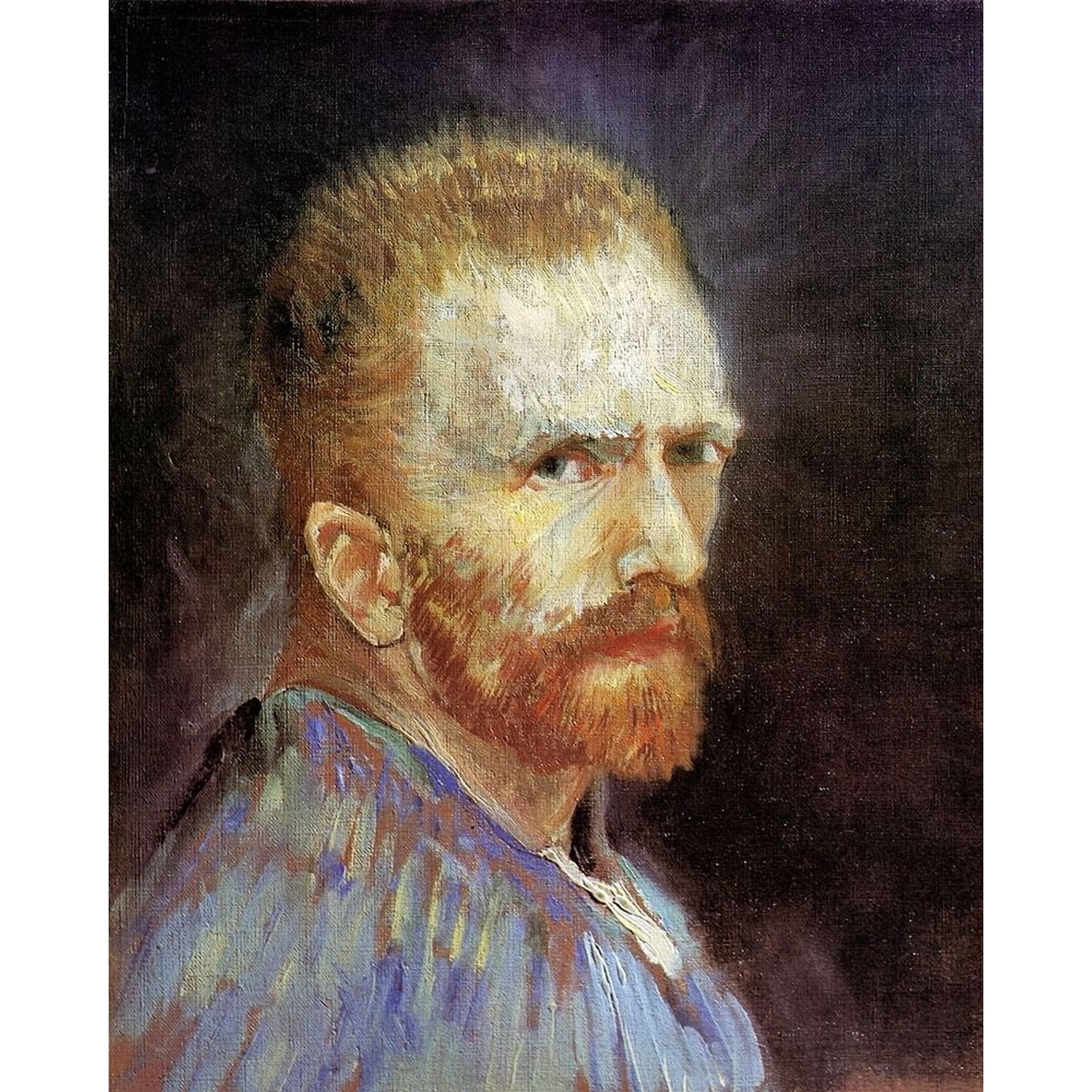 Self Portrait Poster Print by Vincent Van Gogh (24 x 36)