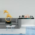 thumbnail image 2 of Escultura De Ciervo Delfín Realista Para Escritorio De Oficina, Entrada, Armario, Chimenea, Mesa, Estantería, Valla De Jardín, Decoración De Porche., 2 of 8