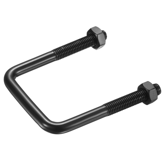 1 Set M1 Square U-Bolts, 60mm Width 100mm Length 304 Stainless Steel with Nuts