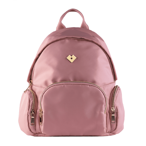 Mochila Mujer LuckyLy, Backpack Moderna y Casual, Modelo Carly rosa UNITALLA