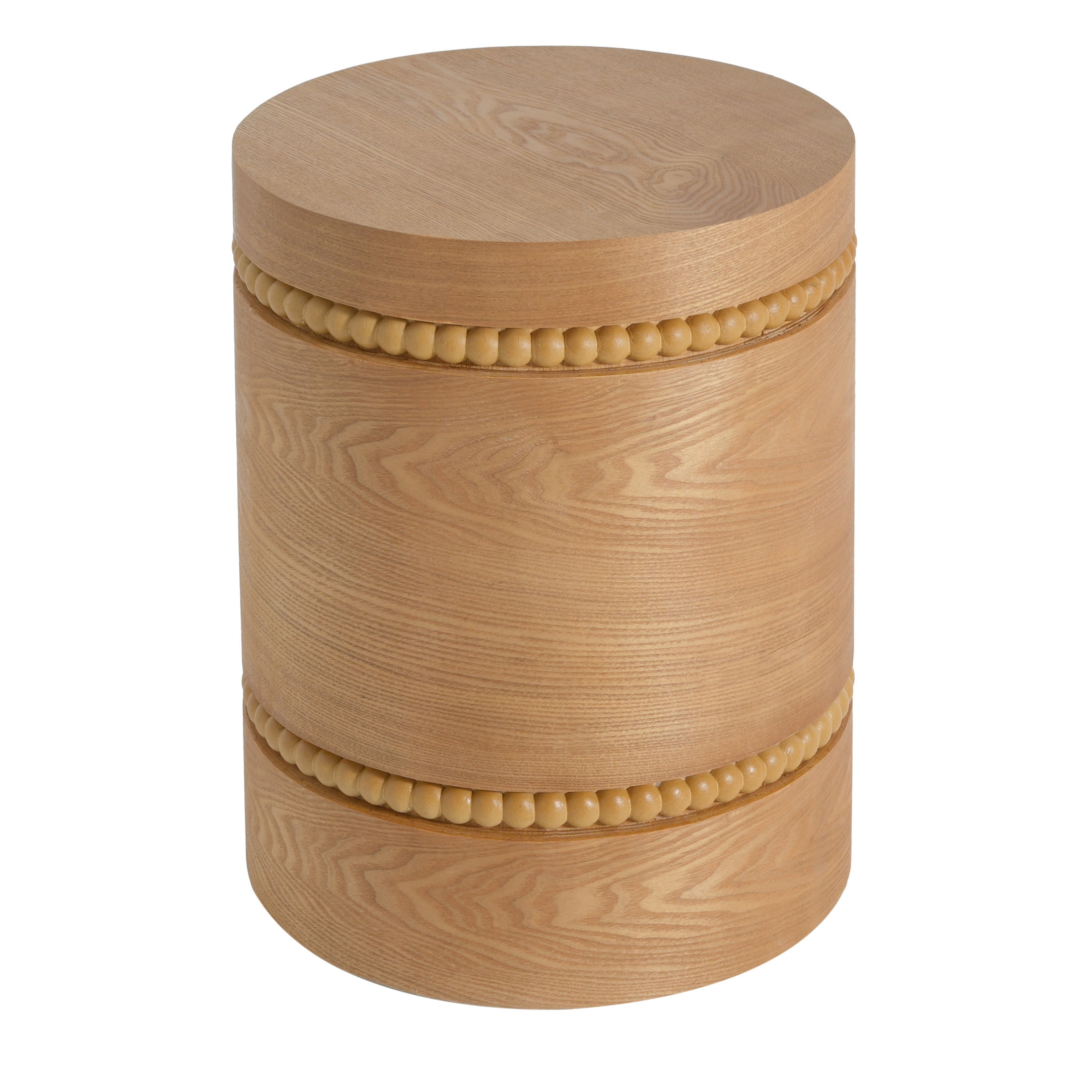 Christopher Knight Home 15.75" Cylindrical Wood End Table, Round Accent Side Table, Natural