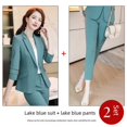 thumbnail image 3 of Chaqueta de traje de manga larga para mujer, estilo occidental, que adelgaza y suaviza tu silueta, ropa de trabajo de moda, otoño/invierno, 3 of 5