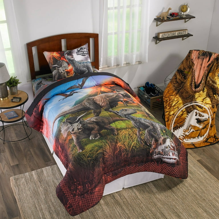 Jurassic world kids clearance bedding