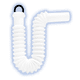 thumbnail image 1 of Trampa candado flexible Fleximatic 55 cm para lavabo, 1 of 4