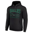thumbnail image 2 of Unisex Starter Black Philadelphia Eagles Throwback Logo Pullover Hoodie, 2 of 3