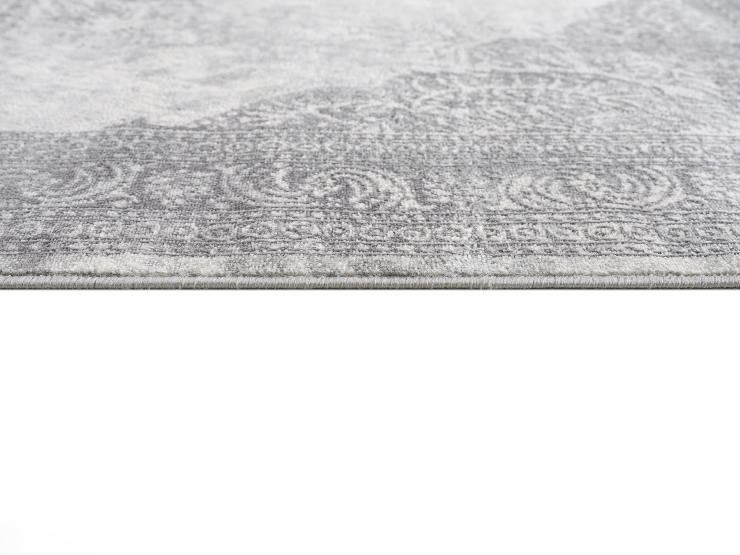 Tapis d'intérieur marocain Rug Branch Havana 2' x 3' (Taille exacte : 2'3" x 3'), gris beige, style sud-ouest - Entrée, couloir, salle de bain et cuisine