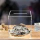 thumbnail image 2 of Acrylic Piggy Bank, Transparent Piggy Bank, Coin Banks for Kids That Don't Open, Piggy Bank for Adults Children, 2 of 4