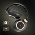 thumbnail image 3 of EAORUL Auriculares con cancelación activa de ruido, auriculares inalámbricos Bluetooth con tiempo de reproducción 100H, auriculares Bluetooth con micrófono, auriculares inalámbricos sobre la oreja con, 3 of 5