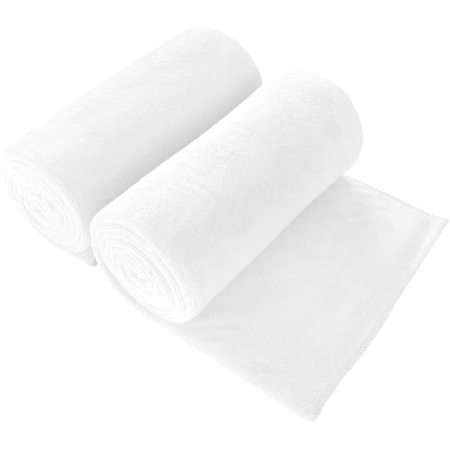 Toalla JML Paquete de 2 Microfibra 102x203 cm Sobredimensionada y Suave