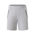 thumbnail image 2 of Jjayotai Mens George Shorts, Men's Solid Color Polyester Sports Shorts, Versatile And Casual Outdoor Short Pants, Shorts Men, 2 of 9