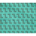thumbnail image 4 of oneOone Cotton Flex Fabric Greek Key Geometric Print Fabric By The Yard 40 Inches Wide, 4 of 4