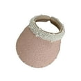 thumbnail image 2 of CEHVOM Chapeau d'Été pour Femme, Protection Solaire, Tricot, Pliable, Mode Décontractée, 2 of 6