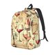 thumbnail image 1 of Fotbe Wine Mochila de Lona con Estampado, Mochila Duradera, Mochila Versátil de Alta Calidad, Mochila Compacta Vintage-Medium, 1 of 5