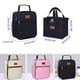 thumbnail image 3 of unch Bag Lunch Box for Women Men Reusable Insulated Lunch Tote Bag Thermal Cooler Food Handbags for Travel Square blue, 3 of 4