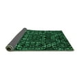 thumbnail image 2 of Ahgly Company Indoor Rectangle Abstract Green Modern Area Rugs, 7' x 10', 2 of 4