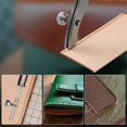 thumbnail image 2 of Adjustable Edge Creaser for Leather Crafting and Working Tools, Stainless Steel with Black Walnut Handle A, 2 of 5