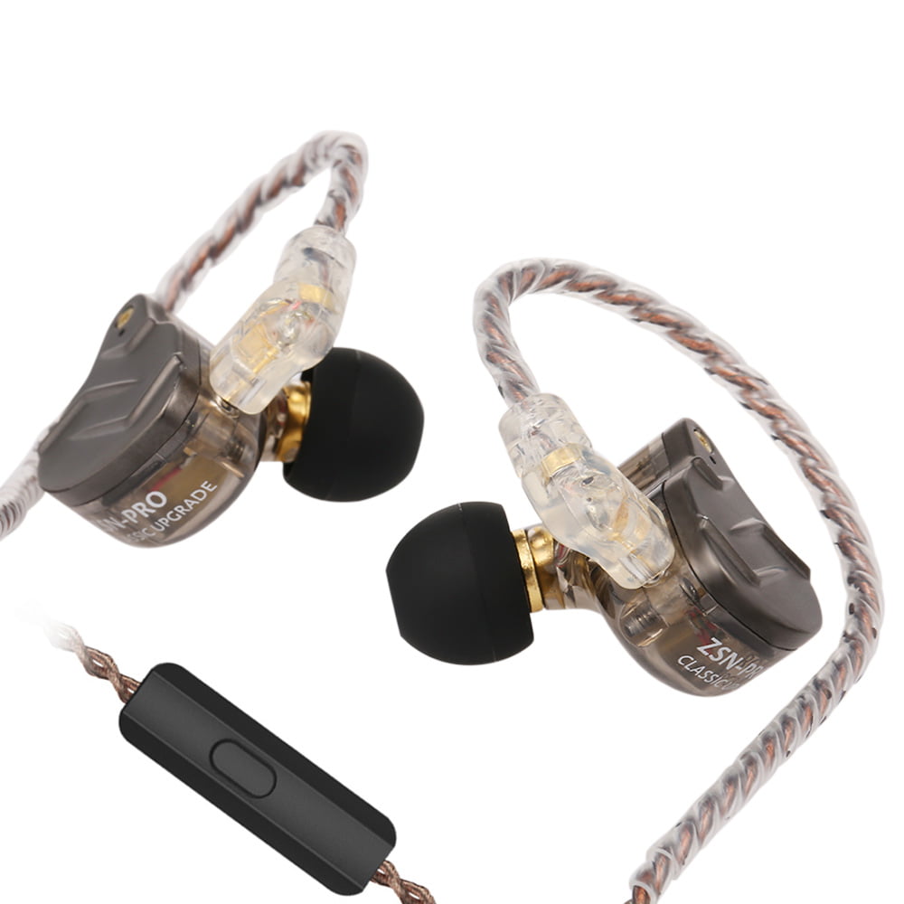Kz Zsn Pro 3 5mm Wired Headphones With Mic In Line Control In Ear