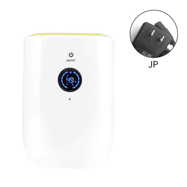 Deshumidificador de aire Secador LCD eléctrico digital portátil para el hogar Extracción de humedad para el enchufe JP del sótano del hogar Eigraketly HA8186-04B