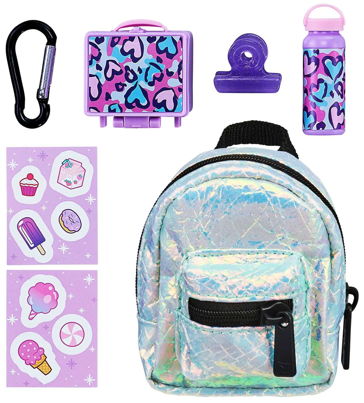Shopkins Real Littles Bag Collection BUNNY BACKPACK w 6 Surprises Series 4  Minis