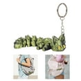 thumbnail image 2 of Fashionable Printing Keychain Tail Movement Bag Charm Hanging Ornament Desktop Decors Unique, 2 of 20