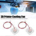thumbnail image 2 of 2Pcs 3D Printer Cooling Fan for V6 Hotend Transparent Cooler Industrial Accessories 301024V, 2 of 4