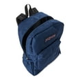 thumbnail image 4 of JanSport Unisex Cross Town Backpack School Bag Navy Blue, 4 of 5