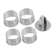thumbnail image 5 of Anillos para Muffins Anillos de Crumpet de Acero Inoxidable Molde de Anillo de Pastelería de Metal para Postres Herramienta para Hacer Alimentos Resistencia a Altas ANGGREK  Otros, 5 of 8