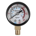 thumbnail image 3 of Manómetro de presión de aire de alta precisión para compresores de aire de 0 a 12 kg con soporte trasero de caja resistente al agua para herramientas neumáticas y sistemas de agua, 3 of 8