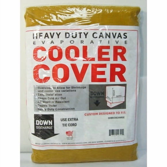 Couverture en Toile Lourde pour Refroidisseur Évaporatif (40 Pouces"L x 40 Pouces"P x 43 Pouces"H)