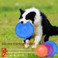 thumbnail image 4 of Greeniant Juguete interactivo para mascotas, parque de patio trasero al aire libre, juego divertido, entrenamiento, disco volador, deporte Suministros para perros Púrpura S, 4 of 6