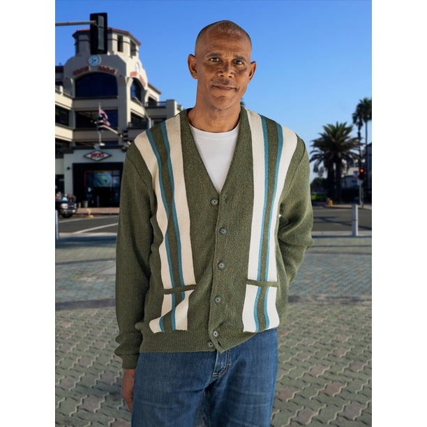 Inca Fashions - Vintage-Inspired Baby Alpaca Cardigan for Men