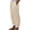 Beige, variant on Hauaitttt Women High Waisted Wide Leg Pants Fashion Drawstring Elastic Trousers Comfy Straight Leg Long Pants with Pockets Womens Business Casual Pants Long Casual Pant Suits for Women plus Size 3