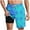 Sky Blue#02, variant on ZCFZJW Mens Swim Trunks with Compression Liner 2 in 1 Quick Dry Tropical Palm Tree Printed Summer Swimming Shorts Swimwear Bathing Suits with Pockets Blue#01 XL