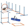 thumbnail image 1 of PawHut Dog Agility Training Equipment, 5PCS Dog Obstacle Course Starter Kit, 1 of 10