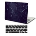 thumbnail image 5 of KSK KAISHEK for MacBook Pro 13" Case 2012 - 2015 Release Model A1425 or A1502, Plastic Hard Case Shell Cover + Black Keyboard Cover, Marble A 8, 5 of 5